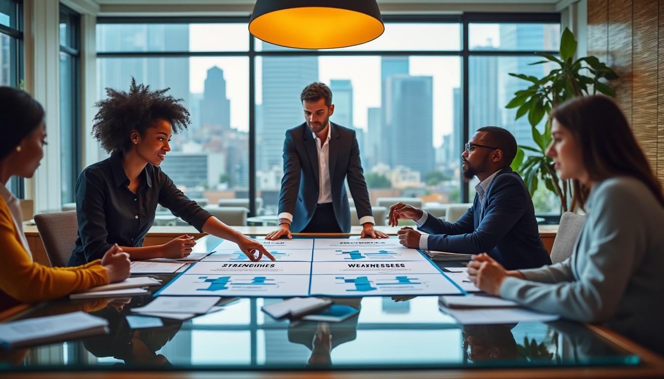 découvrez comment utiliser la matrice swot pour identifier efficacement les forces et faiblesses de votre entreprise, et ainsi renforcer votre stratégie de développement.